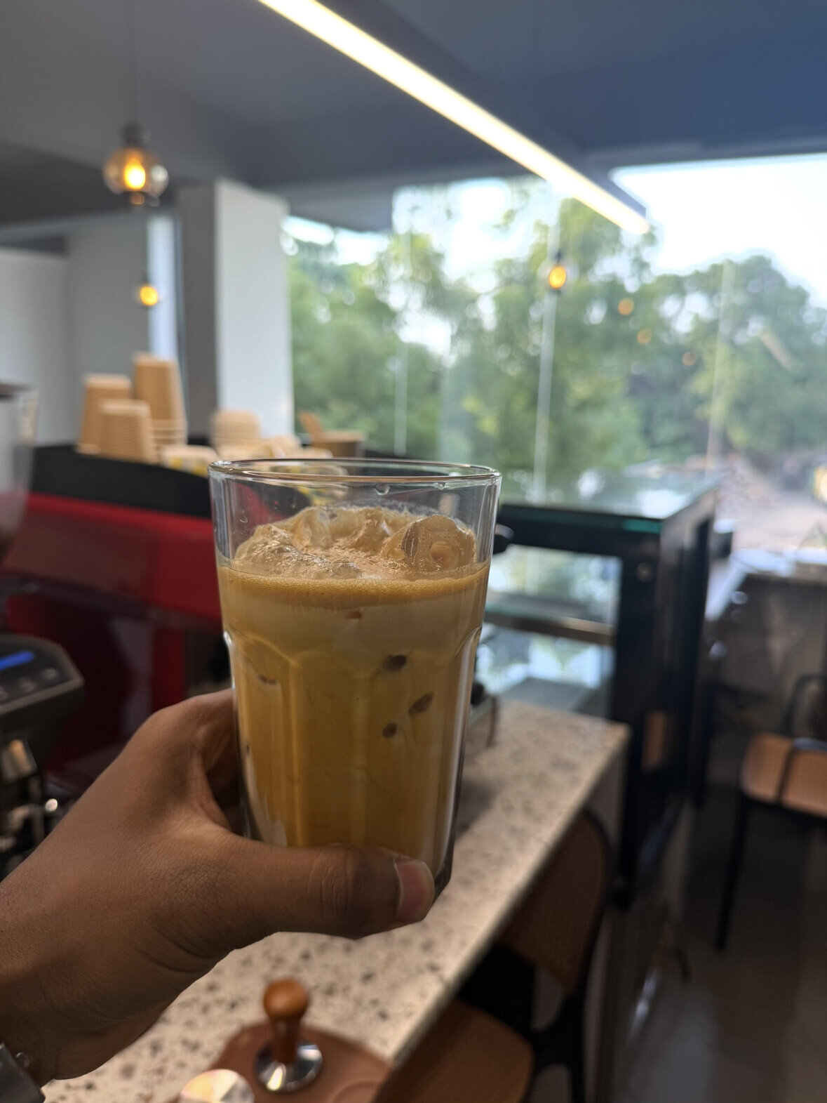 Iced coffee