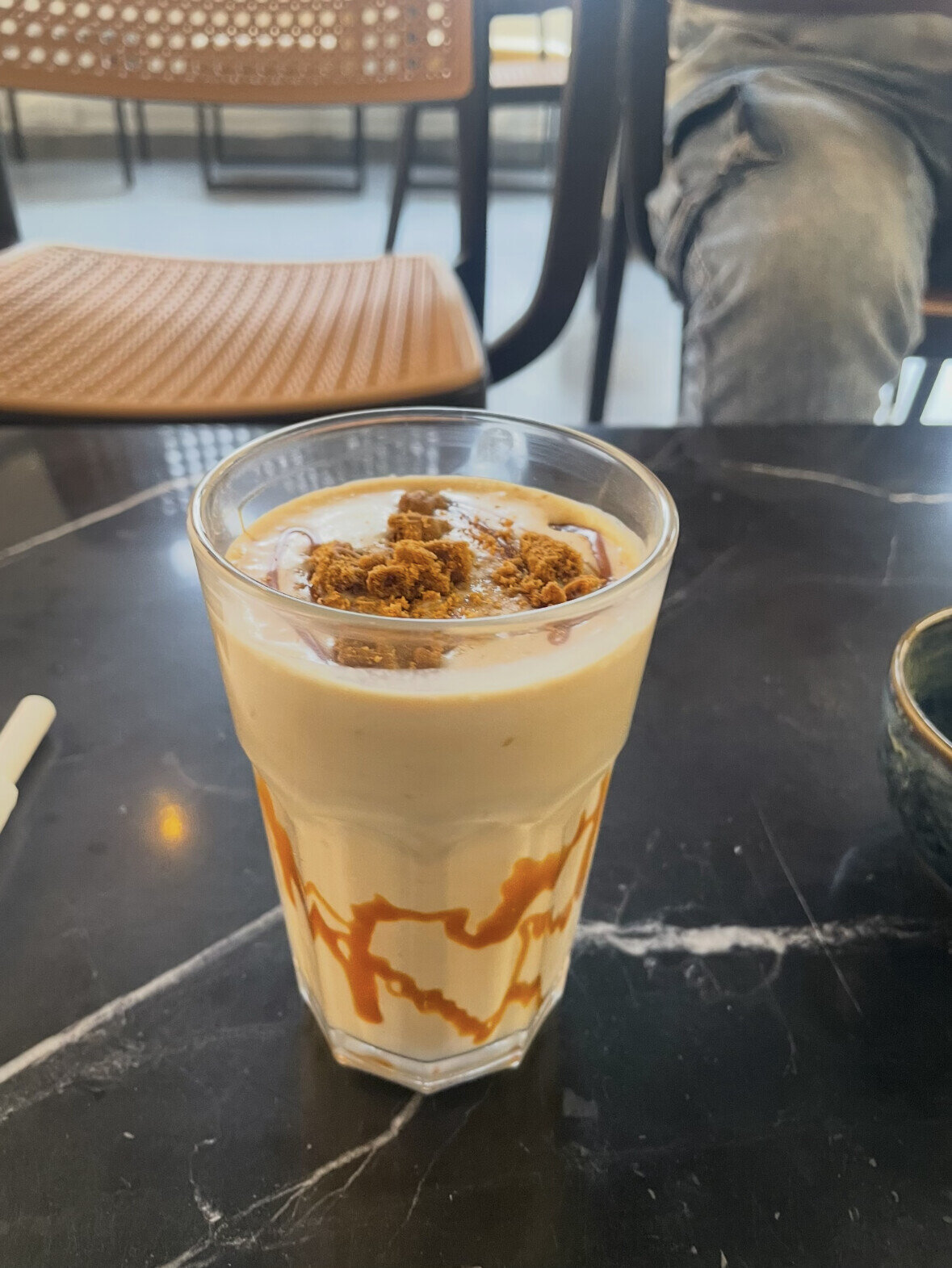 Whipped coffee thickshake